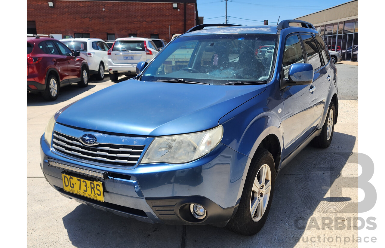 4/2008 Subaru Forester XS Premium MY09 4d Wagon Blue 2.5L