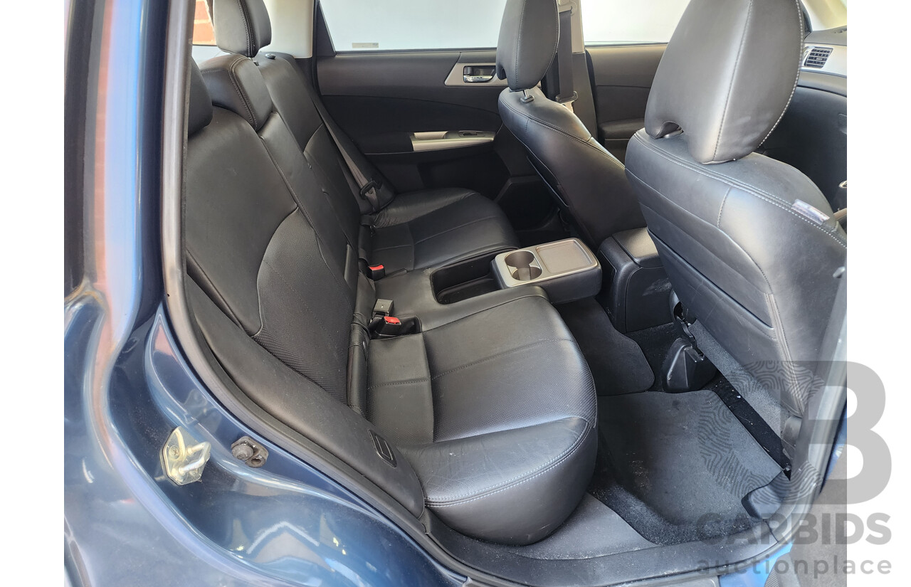 4/2008 Subaru Forester XS Premium MY09 4d Wagon Blue 2.5L