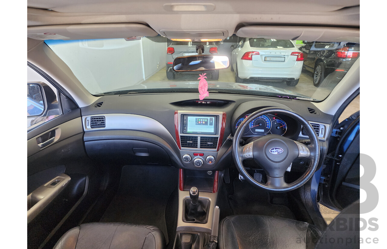 4/2008 Subaru Forester XS Premium MY09 4d Wagon Blue 2.5L