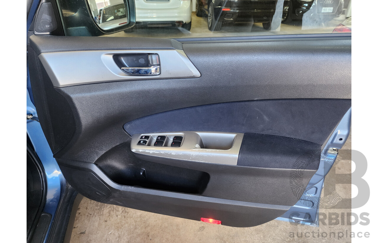 4/2008 Subaru Forester XS Premium MY09 4d Wagon Blue 2.5L