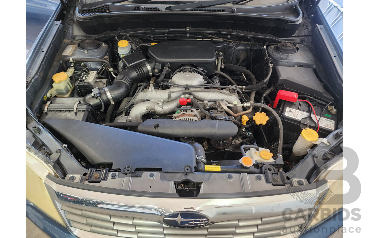 4/2008 Subaru Forester XS Premium MY09 4d Wagon Blue 2.5L