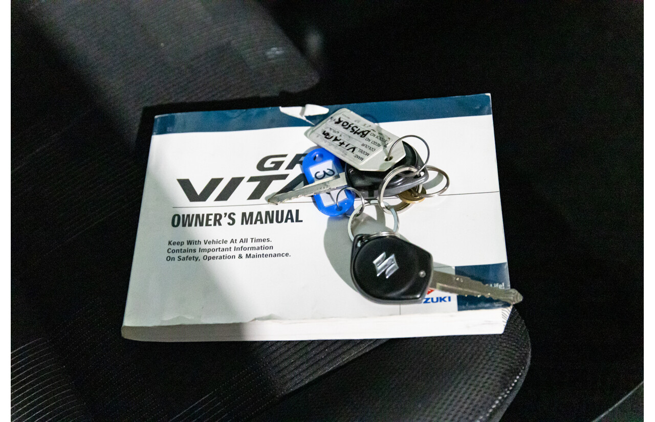 2/2010 Suzuki Grand Vitara (4x4) JT MY08.5 2d Wagon Silky Silver Metallic 2.4L