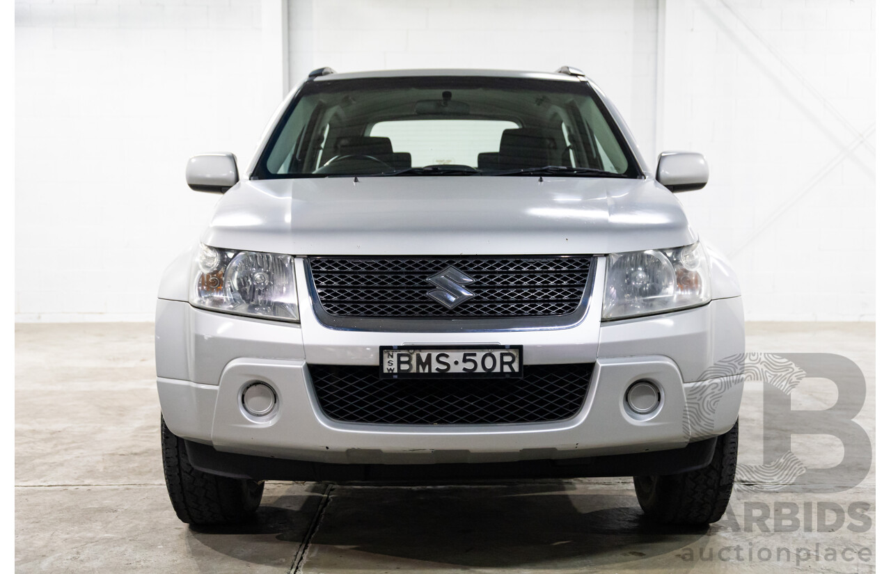 2/2010 Suzuki Grand Vitara (4x4) JT MY08.5 2d Wagon Silky Silver Metallic 2.4L