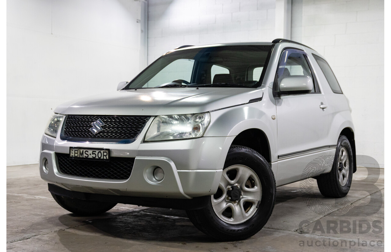 2/2010 Suzuki Grand Vitara (4x4) JT MY08.5 2d Wagon Silky Silver Metallic 2.4L