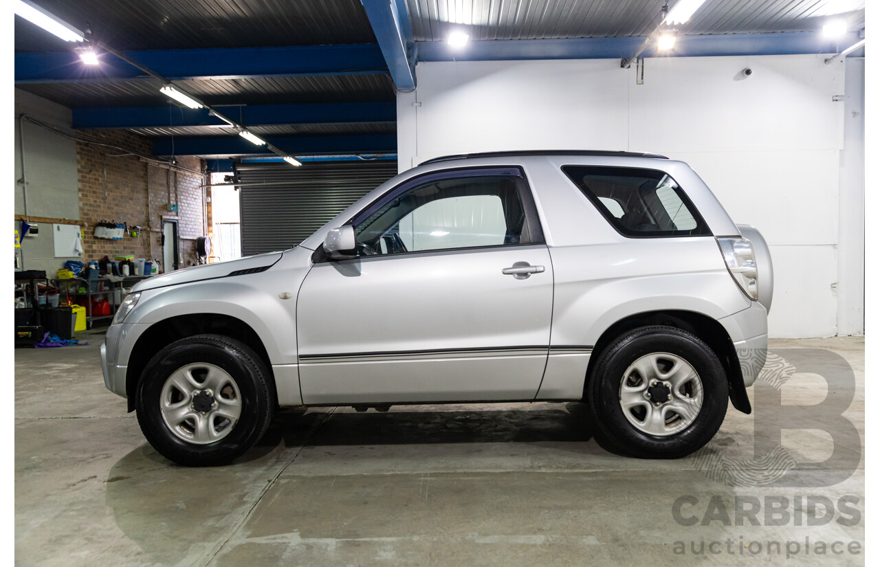 2/2010 Suzuki Grand Vitara (4x4) JT MY08.5 2d Wagon Silky Silver Metallic 2.4L