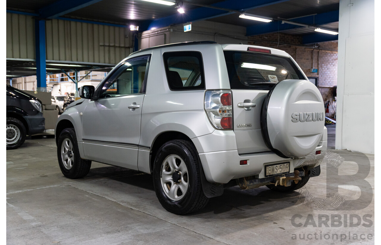 2/2010 Suzuki Grand Vitara (4x4) JT MY08.5 2d Wagon Silky Silver Metallic 2.4L
