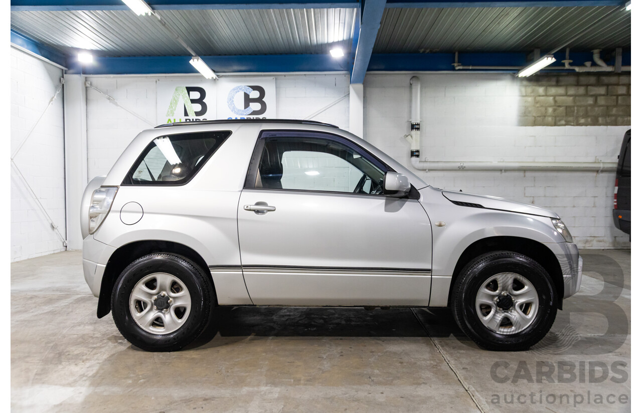 2/2010 Suzuki Grand Vitara (4x4) JT MY08.5 2d Wagon Silky Silver Metallic 2.4L