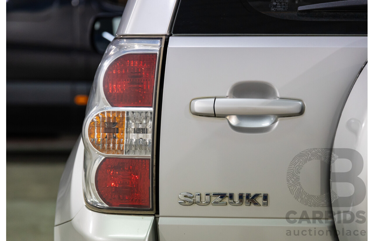 2/2010 Suzuki Grand Vitara (4x4) JT MY08.5 2d Wagon Silky Silver Metallic 2.4L