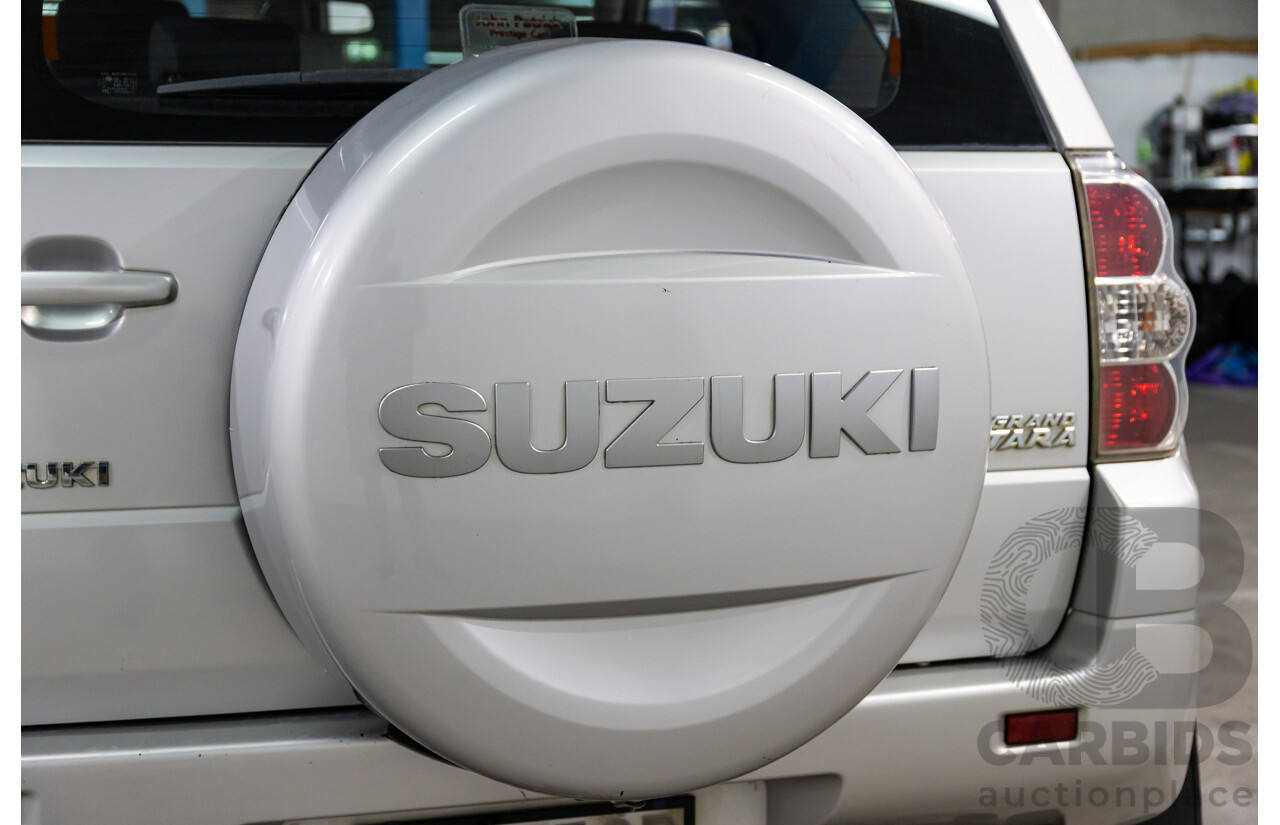 2/2010 Suzuki Grand Vitara (4x4) JT MY08.5 2d Wagon Silky Silver Metallic 2.4L