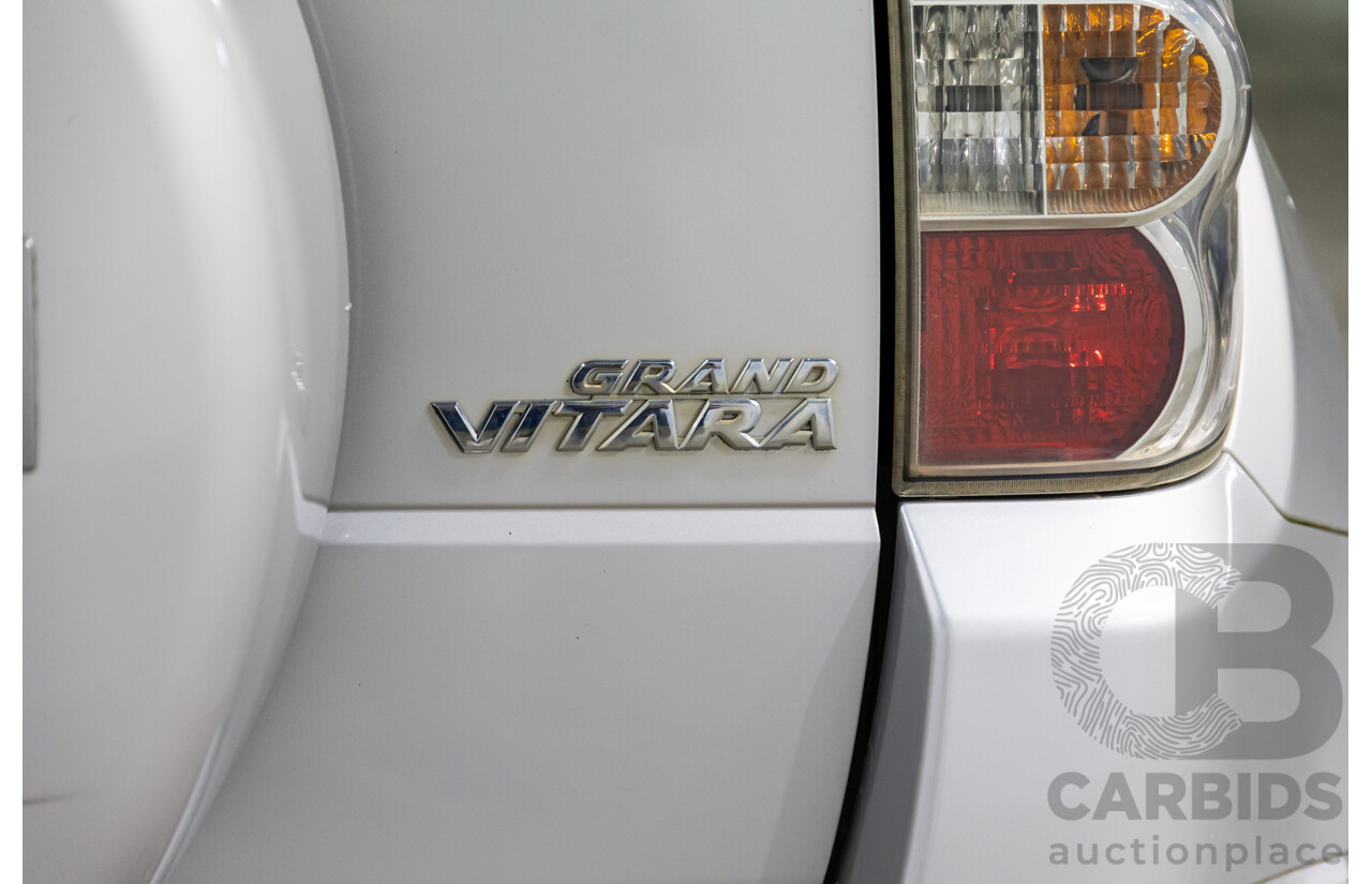 2/2010 Suzuki Grand Vitara (4x4) JT MY08.5 2d Wagon Silky Silver Metallic 2.4L