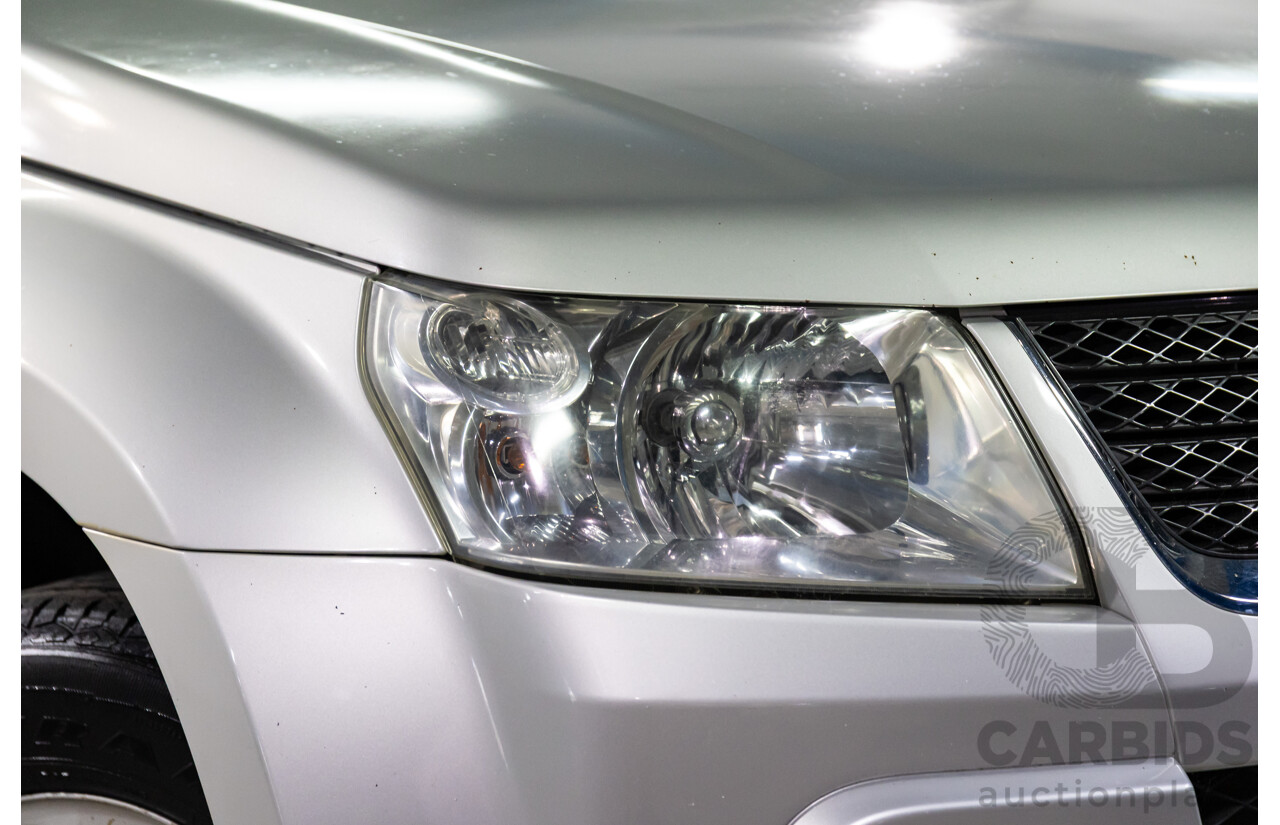2/2010 Suzuki Grand Vitara (4x4) JT MY08.5 2d Wagon Silky Silver Metallic 2.4L