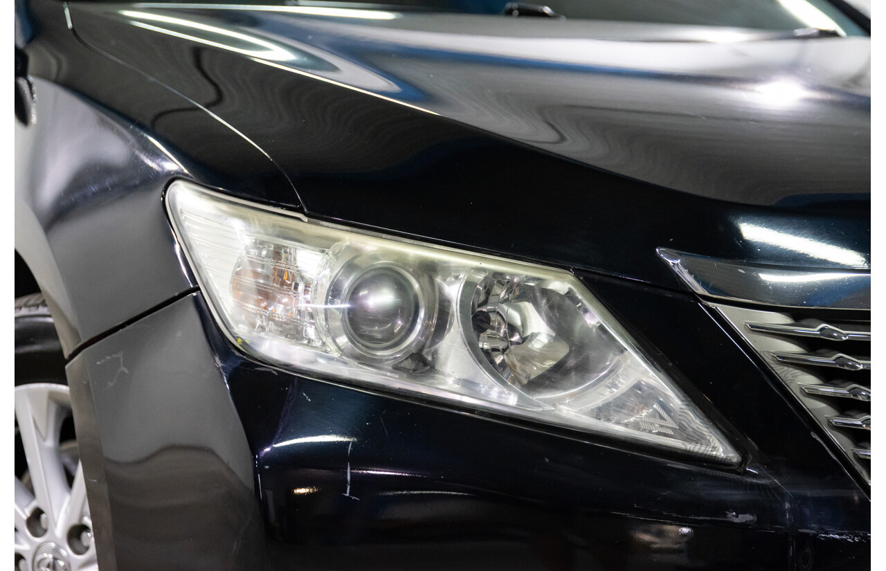 2/2013 Toyota Aurion AT-X GSV50R 4d Sedan Attitude Black Metallic V6 3.5L