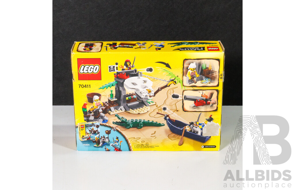 LEGO Pirates Treasure Island Set 70411, Discontinued, Brand New in Box