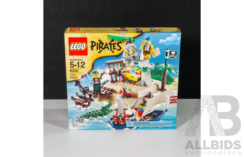 LEGO Pirates Loot Island Set 6241, Discontinued, Brand New in Box