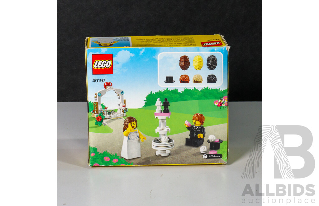 LEGO Wedding Favor Set 40197, Discontinued, Brand New in Box