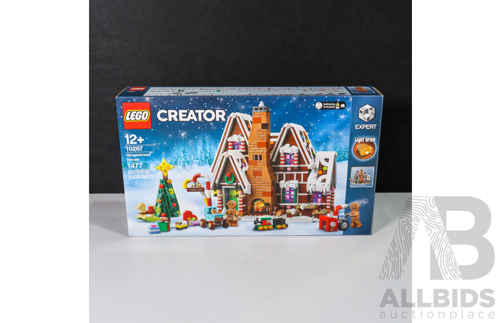 LEGO Creator Expert Gingerbread House Set 10267, Discontinued, Brand New in Box