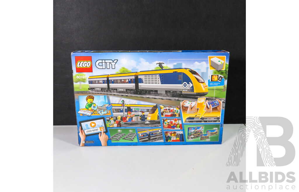 LEGO City Passenger Train 60197, Discontinued, Brand New in Box