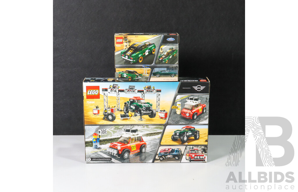 Lego Speed Champions 75894 & 75884, Brand New in Box (2)