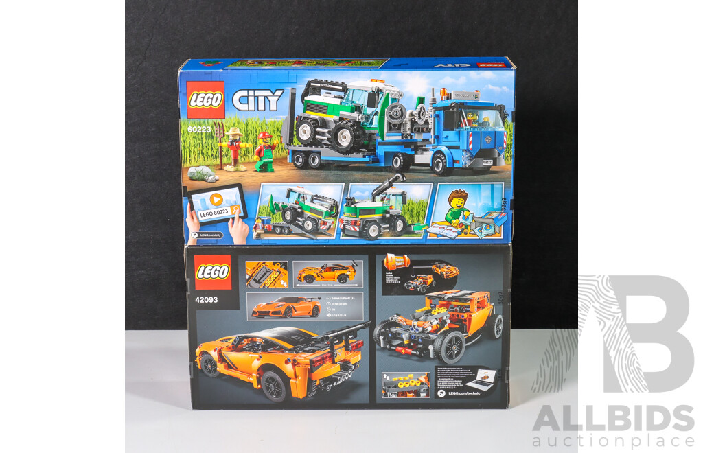 Lego Technics with Lego City 42093 & 60223, Brand New in Box (2)