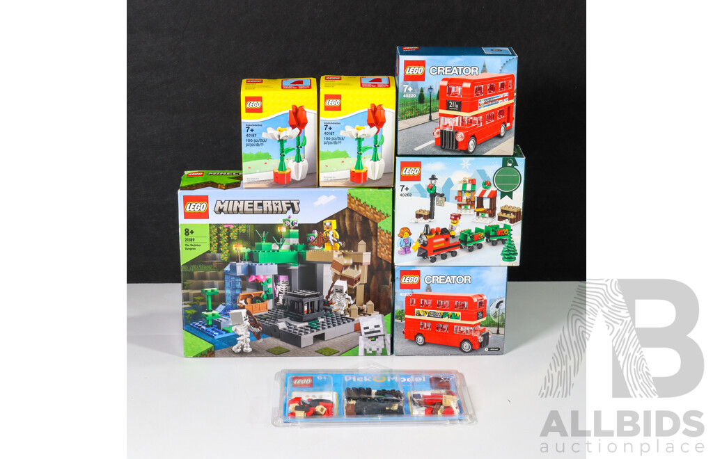 Collection of Seven Boxed Lego Set, Brand New in Box (7)