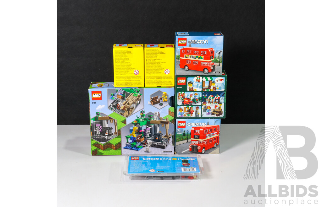 Collection of Seven Boxed Lego Set, Brand New in Box (7)