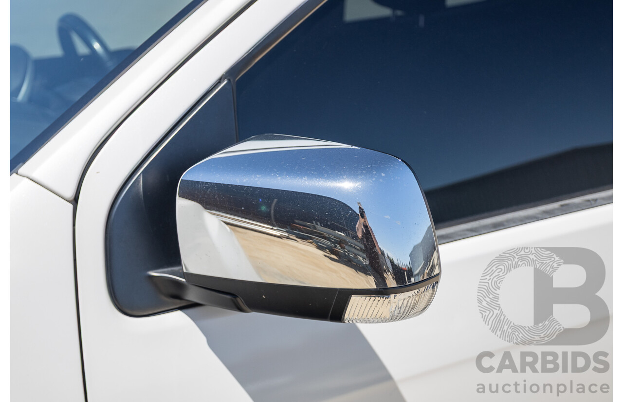 09/2015 Isuzu MU-X LS-U (4x4) UC MY15 4D Wagon Silky White Pearl Turbo Diesel 3.0L - 7 Seats