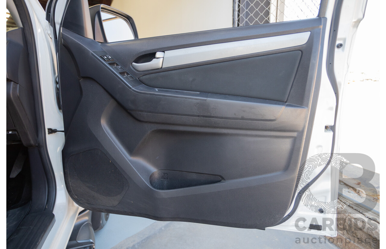 09/2015 Isuzu MU-X LS-U (4x4) UC MY15 4D Wagon Silky White Pearl Turbo Diesel 3.0L - 7 Seats