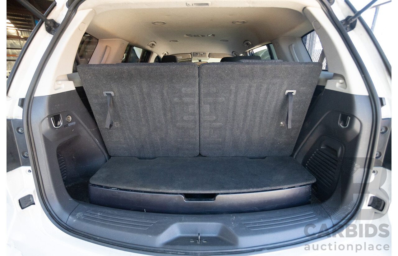 09/2015 Isuzu MU-X LS-U (4x4) UC MY15 4D Wagon Silky White Pearl Turbo Diesel 3.0L - 7 Seats