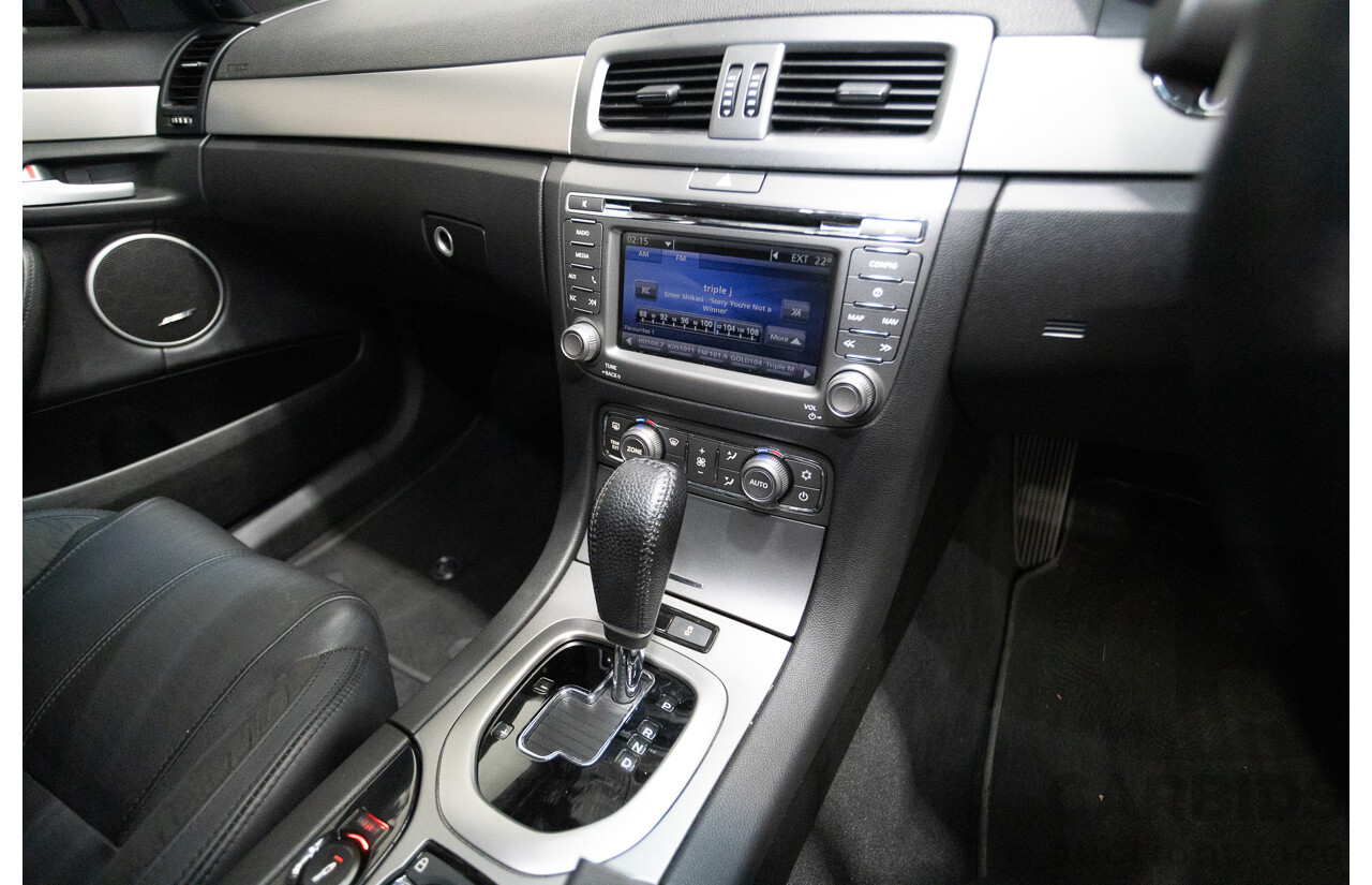 05/2012 Holden Special Vehicles (HSV) Grange Build No.219 WM3 MY12 4D Sedan Alto Grey V8 6.2L