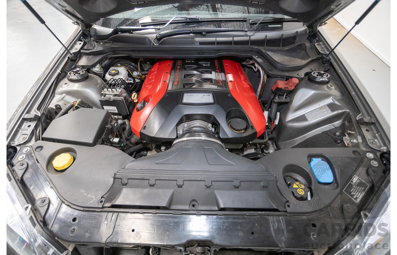 05/2012 Holden Special Vehicles (HSV) Grange Build No.219 WM3 MY12 4D Sedan Alto Grey V8 6.2L