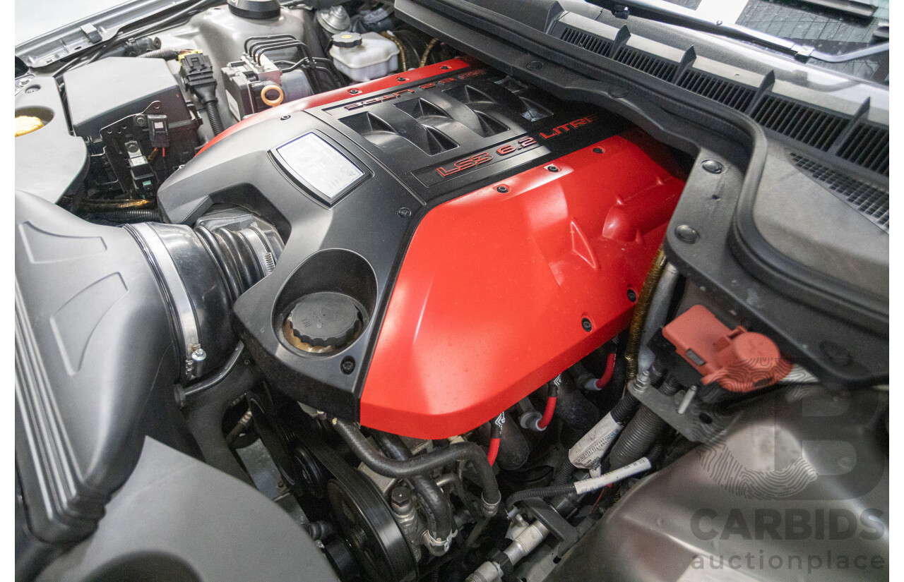 05/2012 Holden Special Vehicles (HSV) Grange Build No.219 WM3 MY12 4D Sedan Alto Grey V8 6.2L