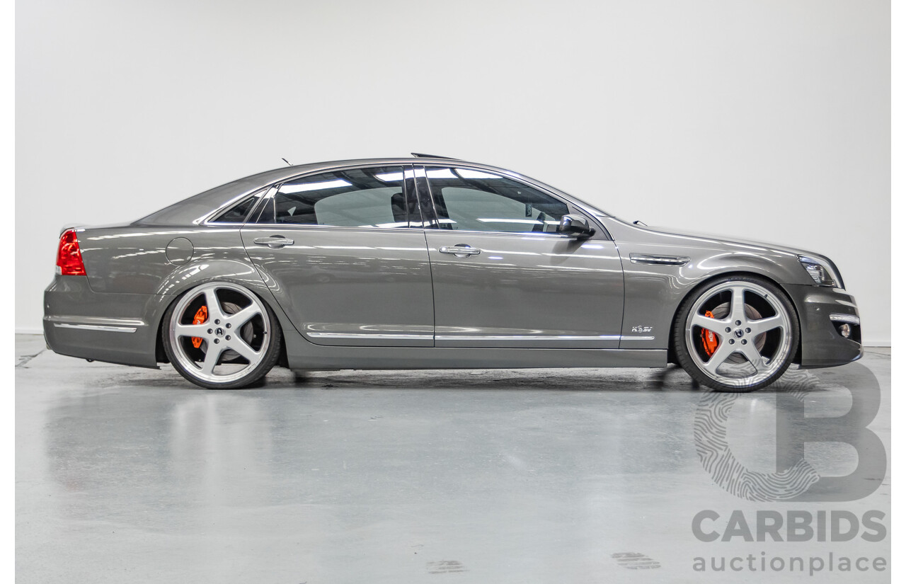 05/2012 Holden Special Vehicles (HSV) Grange Build No.219 WM3 MY12 4D Sedan Alto Grey V8 6.2L