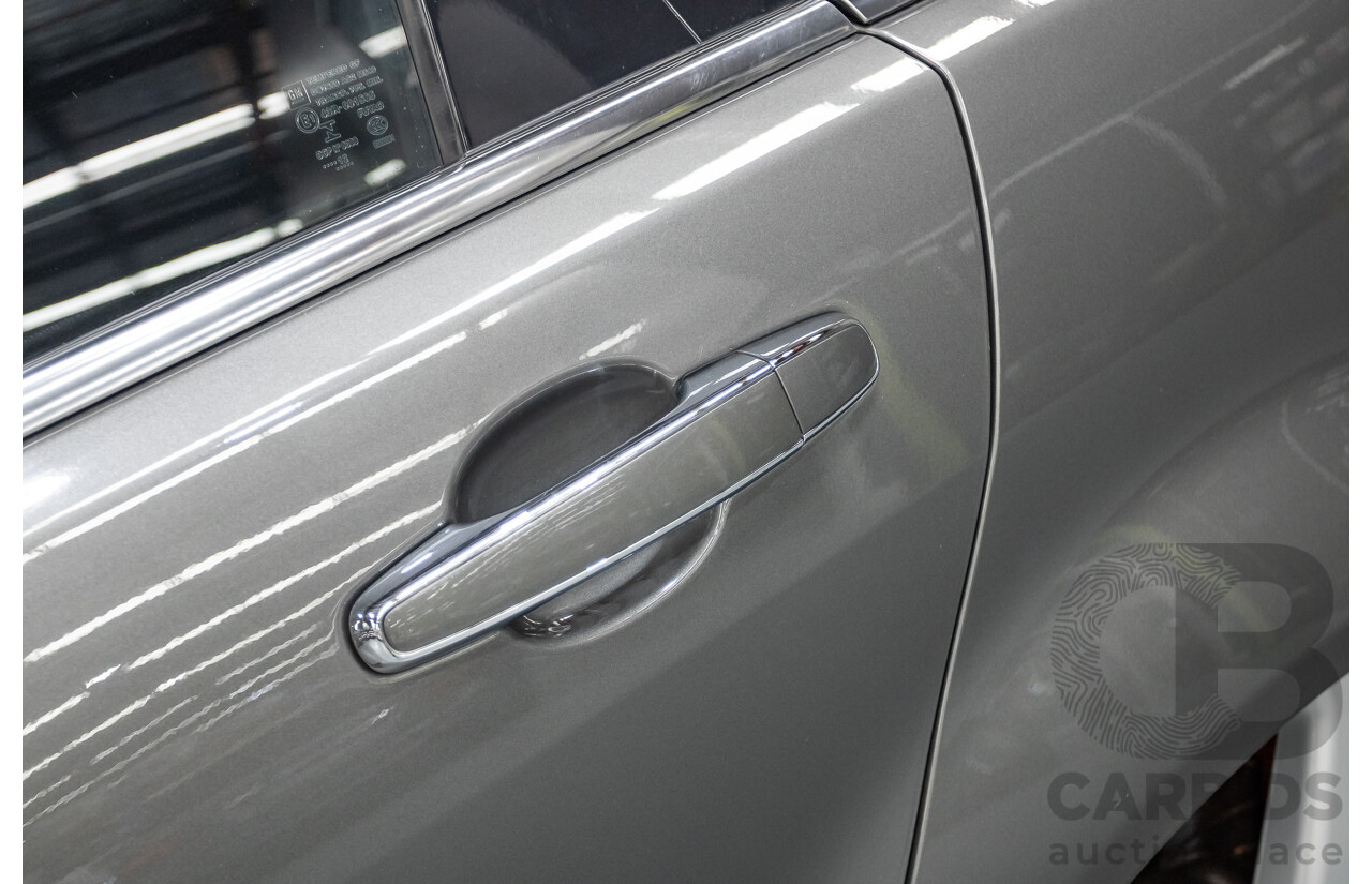 05/2012 Holden Special Vehicles (HSV) Grange Build No.219 WM3 MY12 4D Sedan Alto Grey V8 6.2L