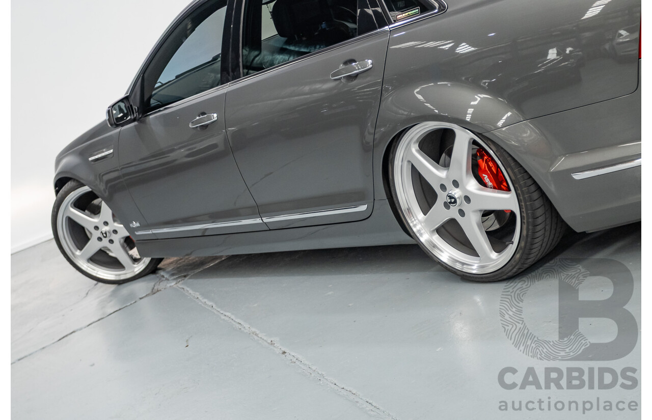 05/2012 Holden Special Vehicles (HSV) Grange Build No.219 WM3 MY12 4D Sedan Alto Grey V8 6.2L