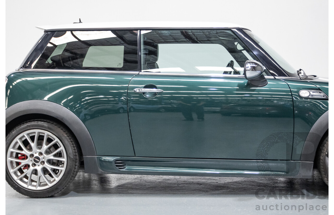 03/2009 Mini Cooper S R56 JCW pack 2D Hatchback British Racing Green Metallic Turbo 1.6L