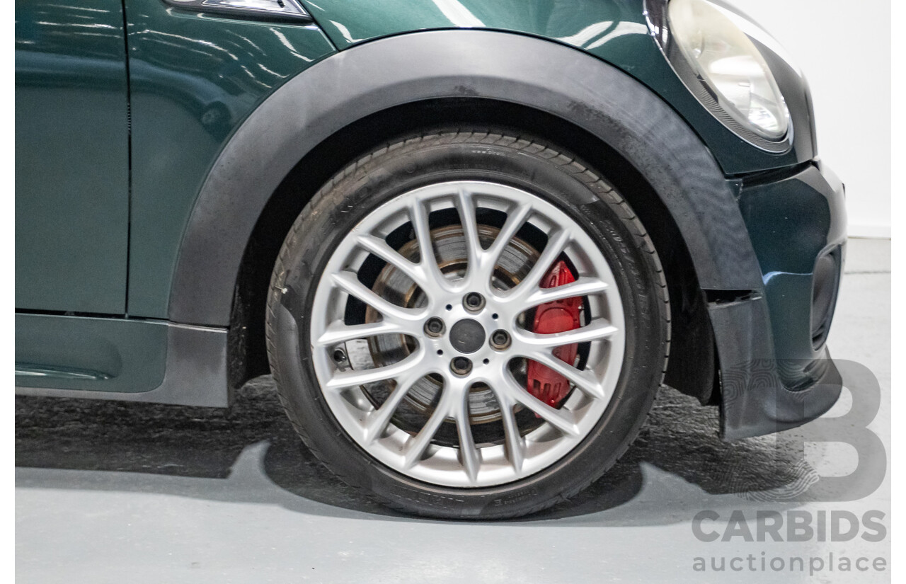 03/2009 Mini Cooper S R56 JCW pack 2D Hatchback British Racing Green Metallic Turbo 1.6L