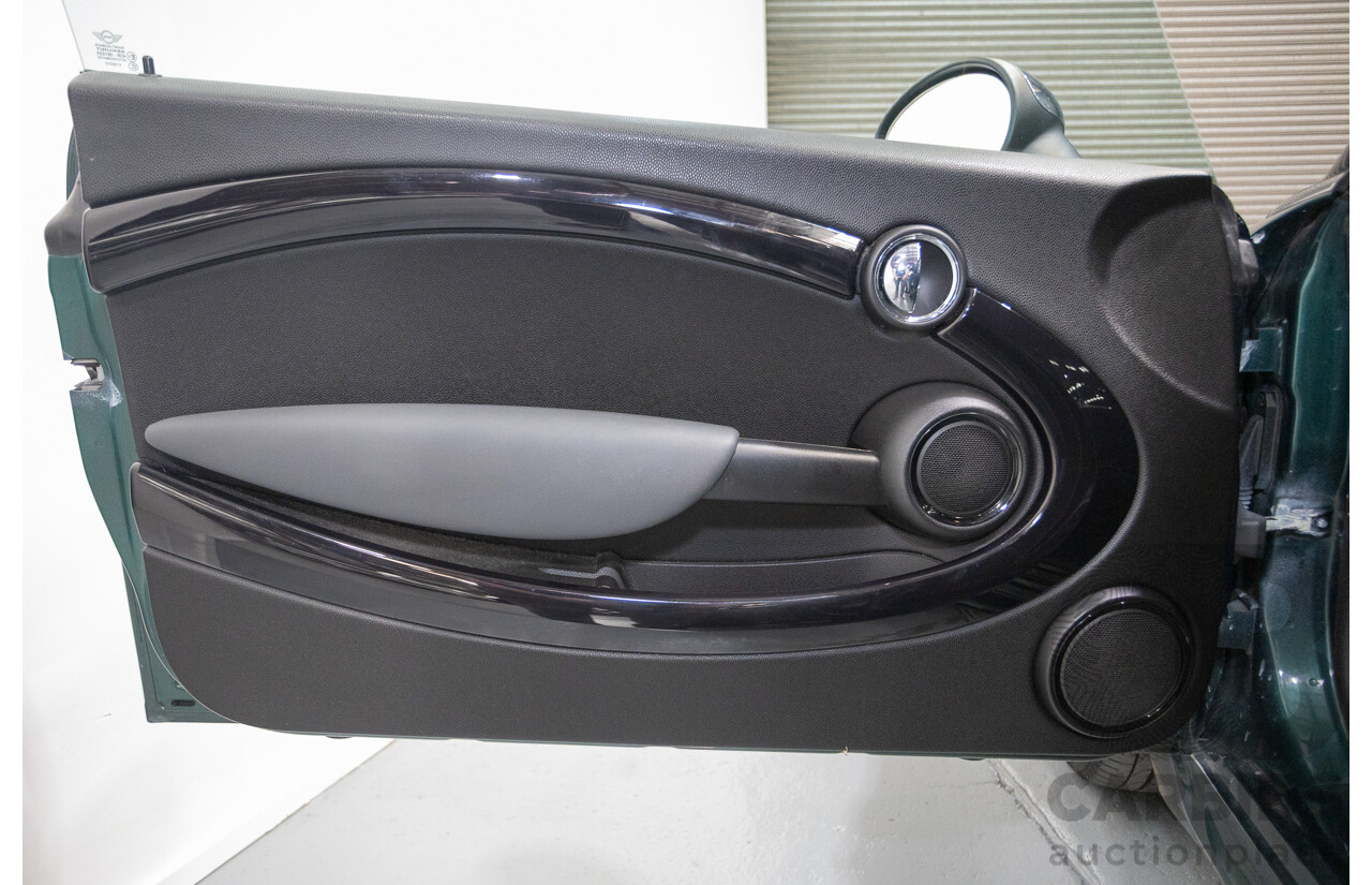 03/2009 Mini Cooper S R56 JCW pack 2D Hatchback British Racing Green Metallic Turbo 1.6L