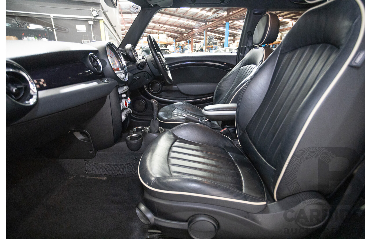 03/2009 Mini Cooper S R56 JCW pack 2D Hatchback British Racing Green Metallic Turbo 1.6L