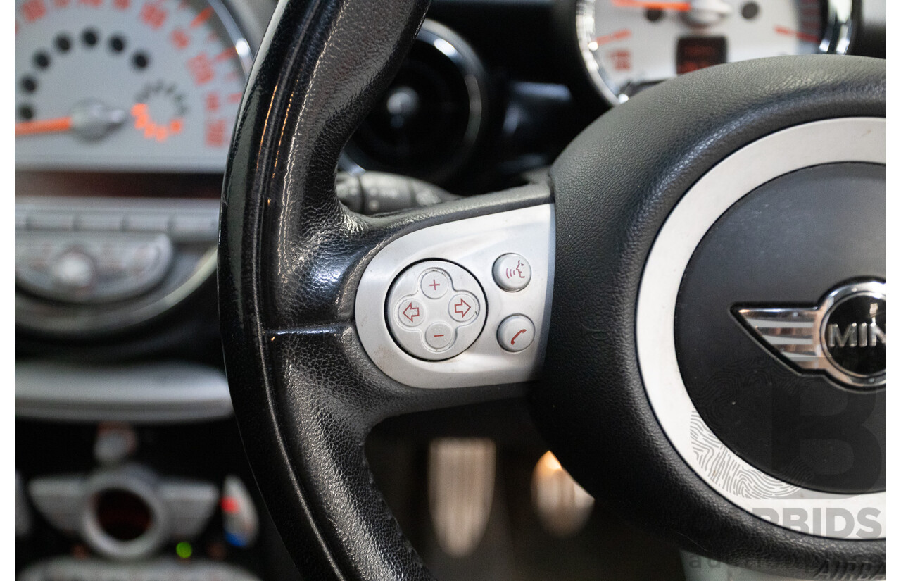 03/2009 Mini Cooper S R56 JCW pack 2D Hatchback British Racing Green Metallic Turbo 1.6L