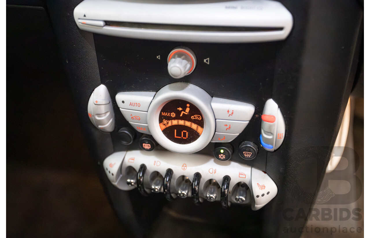 03/2009 Mini Cooper S R56 JCW pack 2D Hatchback British Racing Green Metallic Turbo 1.6L