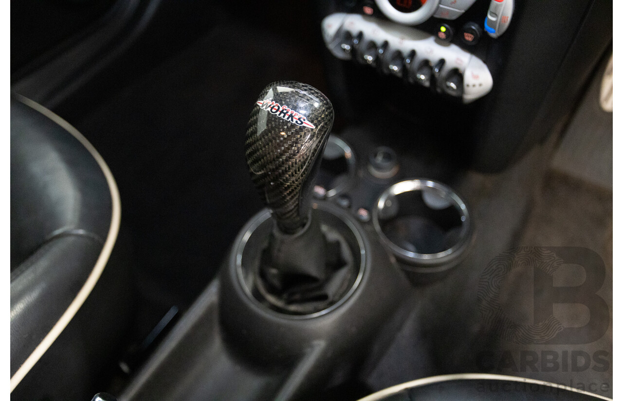 03/2009 Mini Cooper S R56 JCW pack 2D Hatchback British Racing Green Metallic Turbo 1.6L