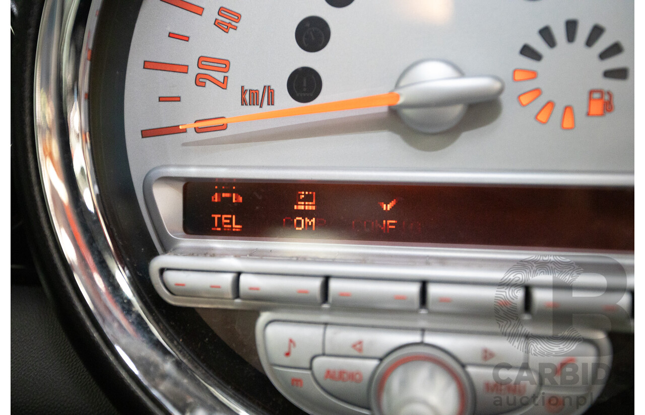 03/2009 Mini Cooper S R56 JCW pack 2D Hatchback British Racing Green Metallic Turbo 1.6L