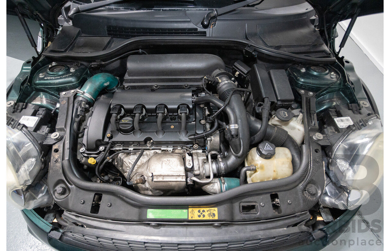 03/2009 Mini Cooper S R56 JCW pack 2D Hatchback British Racing Green Metallic Turbo 1.6L