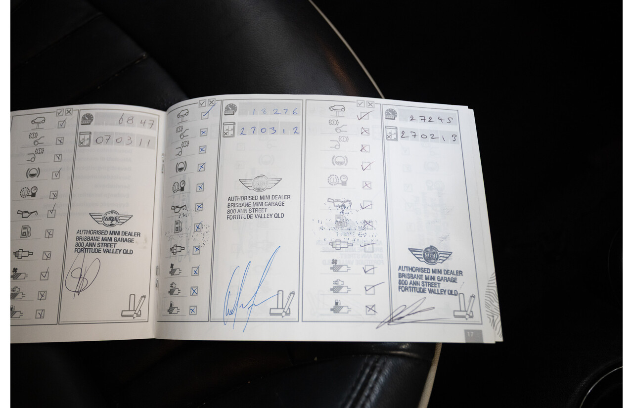 03/2009 Mini Cooper S R56 JCW pack 2D Hatchback British Racing Green Metallic Turbo 1.6L