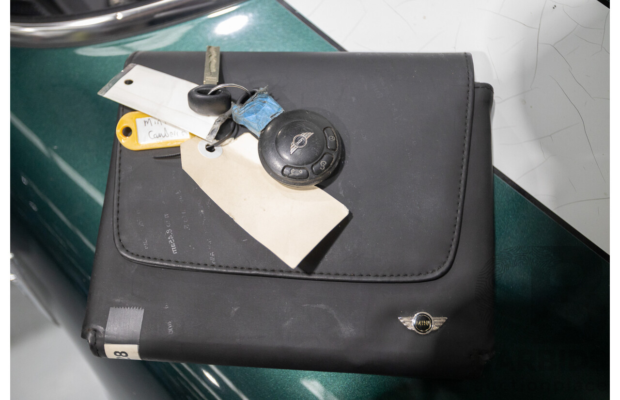 03/2009 Mini Cooper S R56 JCW pack 2D Hatchback British Racing Green Metallic Turbo 1.6L