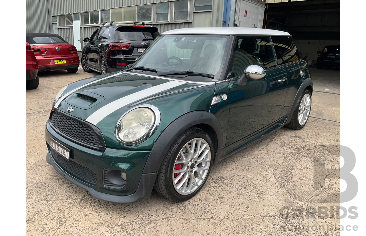 03/2009 Mini Cooper S John Cooper Works Performance Package R56 2d Hatchback British Racing Green Metallic Turbo 1.6L