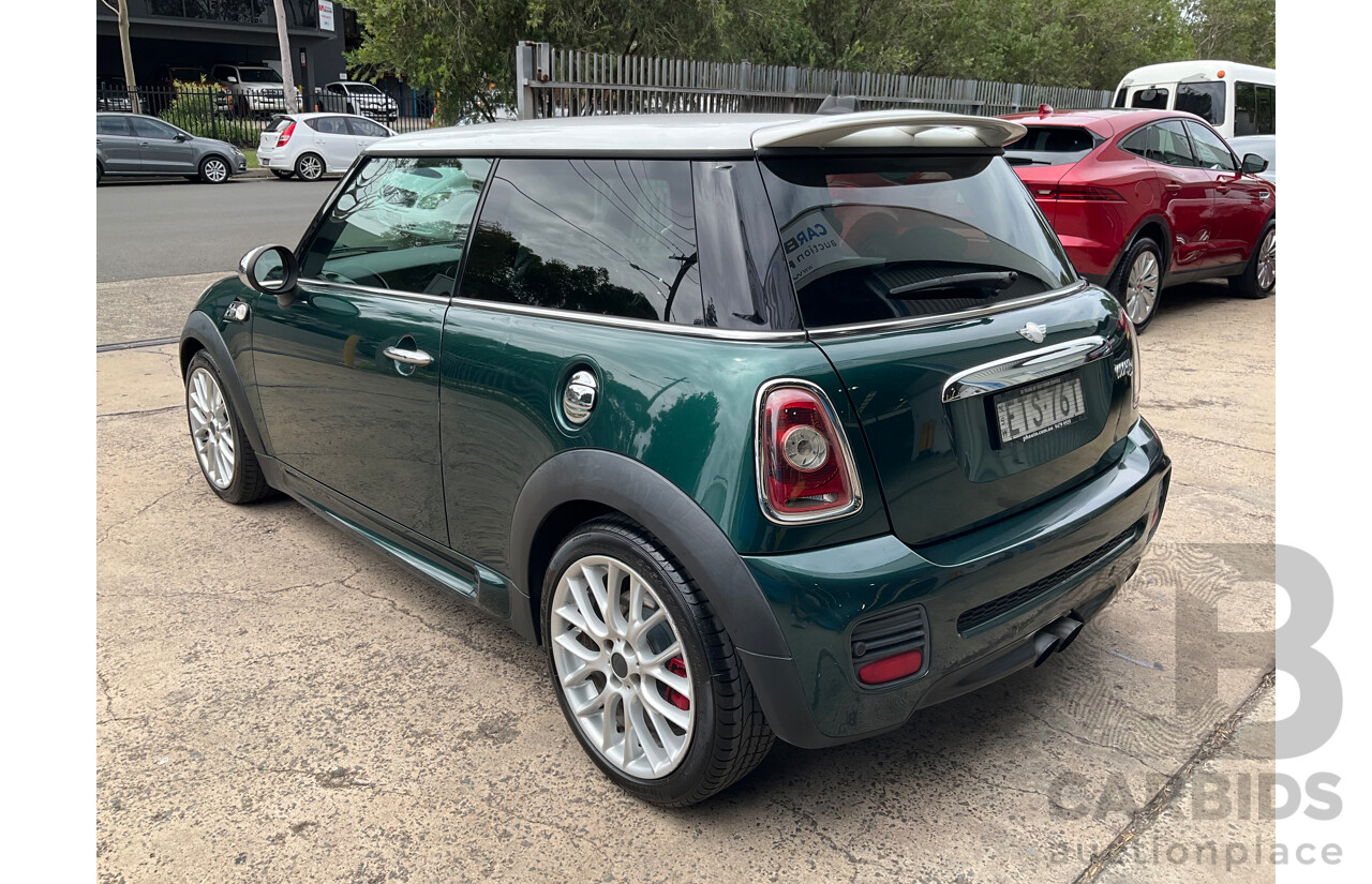 03/2009 Mini Cooper S John Cooper Works Performance Package R56 2d Hatchback British Racing Green Metallic Turbo 1.6L