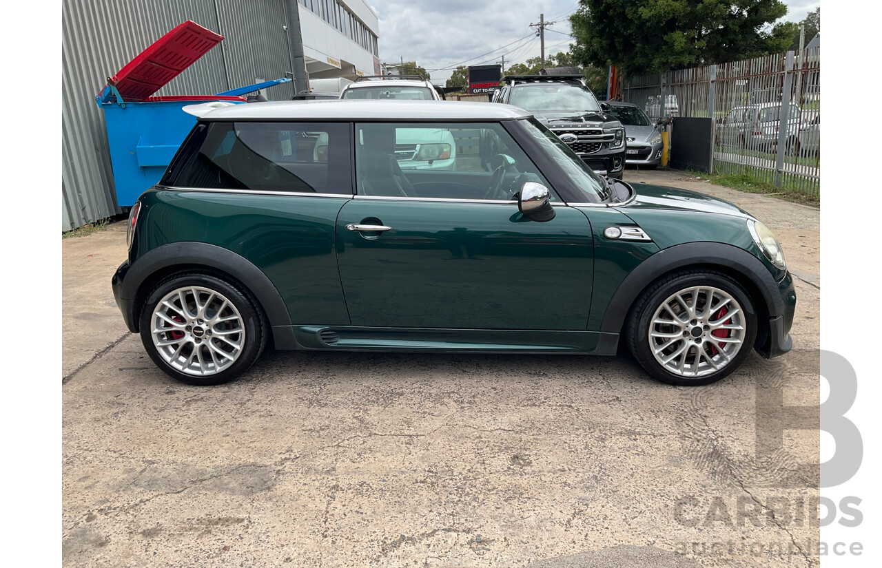 03/2009 Mini Cooper S John Cooper Works Performance Package R56 2d Hatchback British Racing Green Metallic Turbo 1.6L