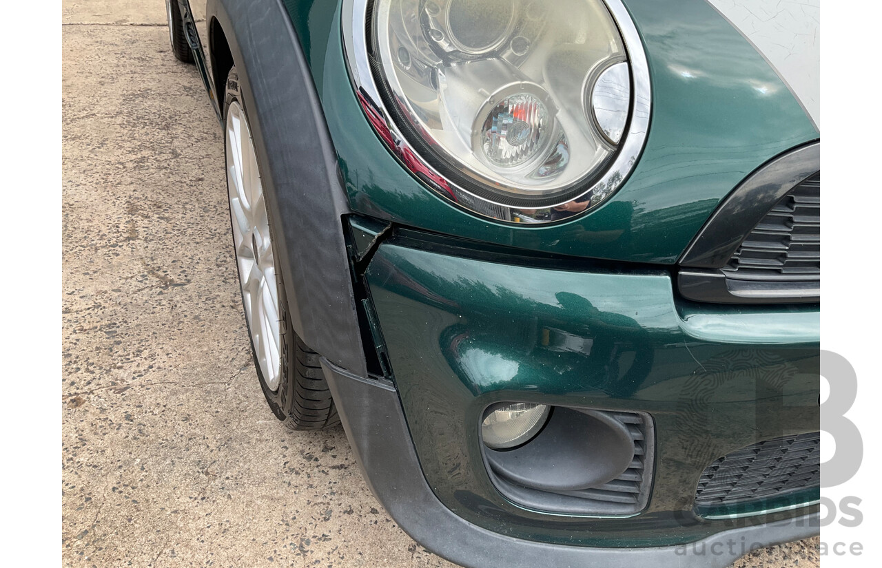 03/2009 Mini Cooper S John Cooper Works Performance Package R56 2d Hatchback British Racing Green Metallic Turbo 1.6L