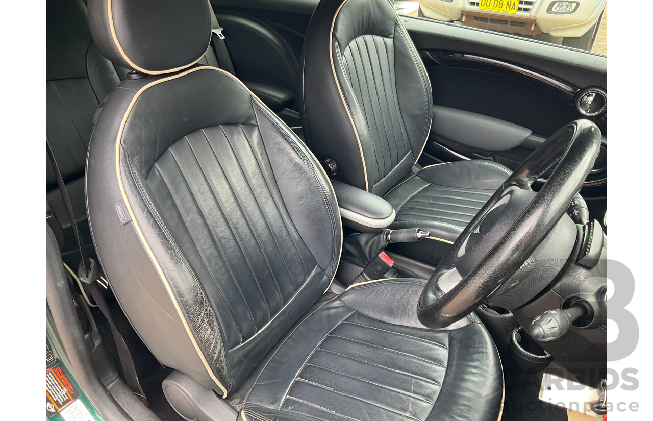 03/2009 Mini Cooper S John Cooper Works Performance Package R56 2d Hatchback British Racing Green Metallic Turbo 1.6L